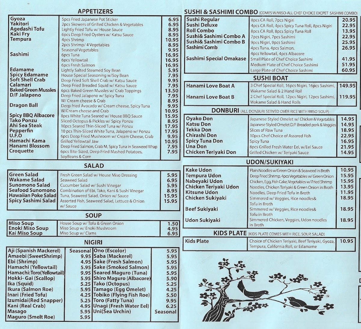 Menu Hanami Sushi-2
